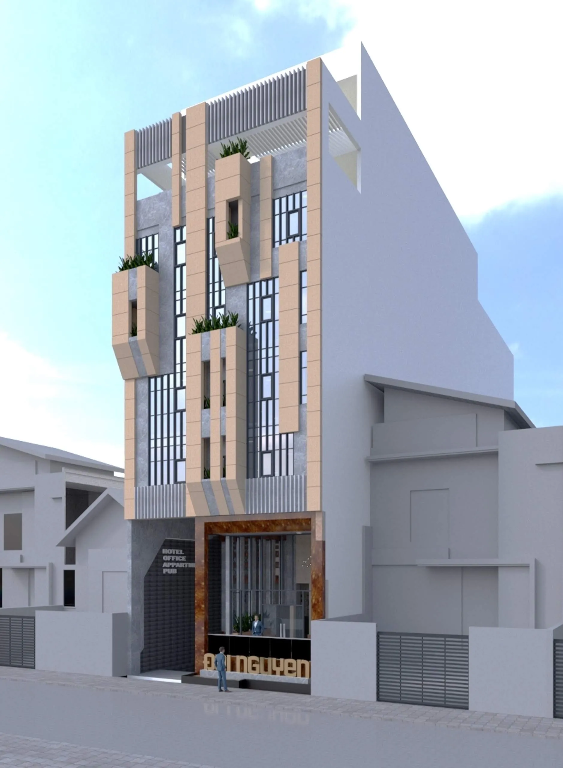 Thi công hoàn thiện Khách sạn