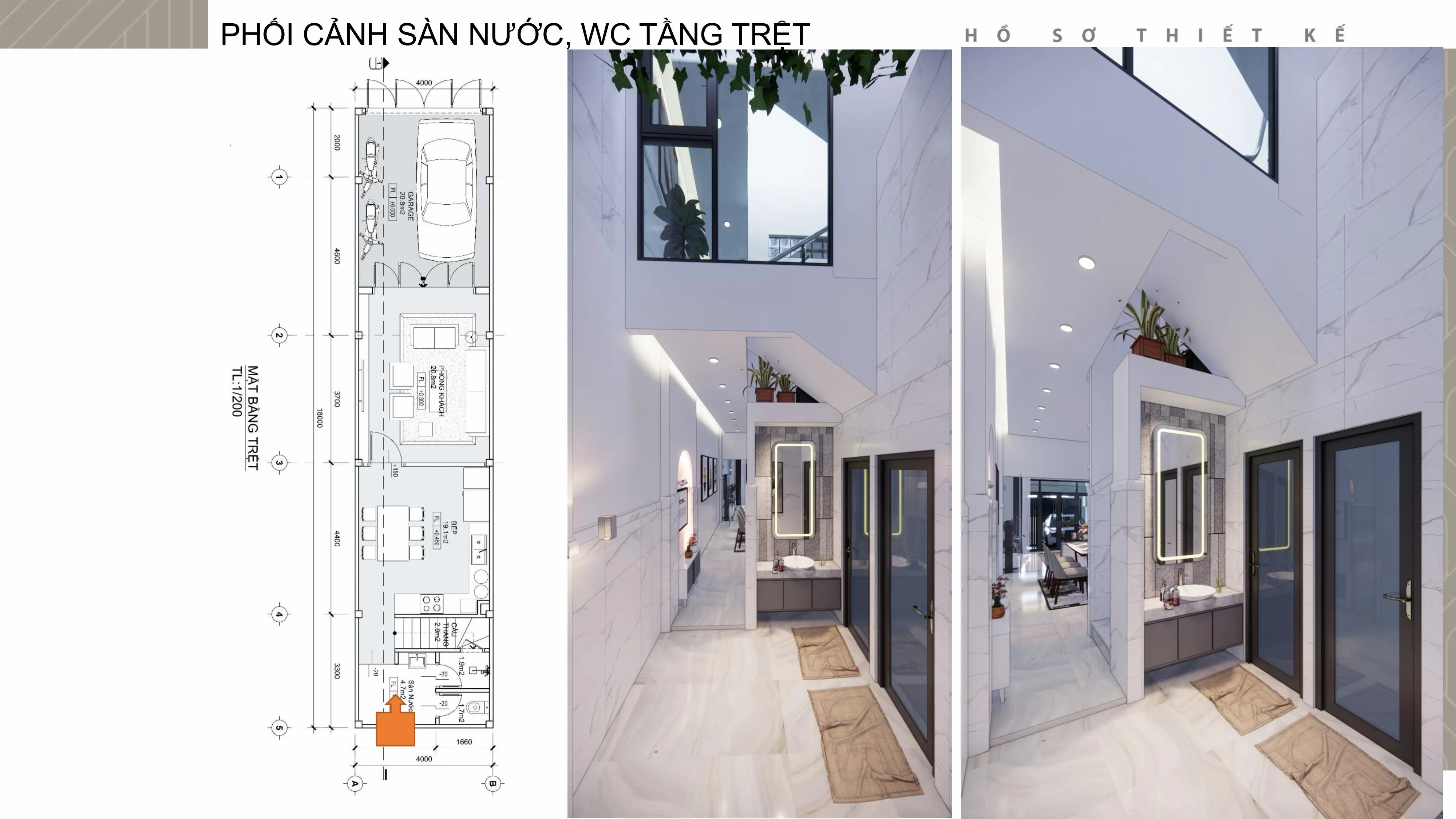 Nhà phố 2 tầng - Anh Hiền