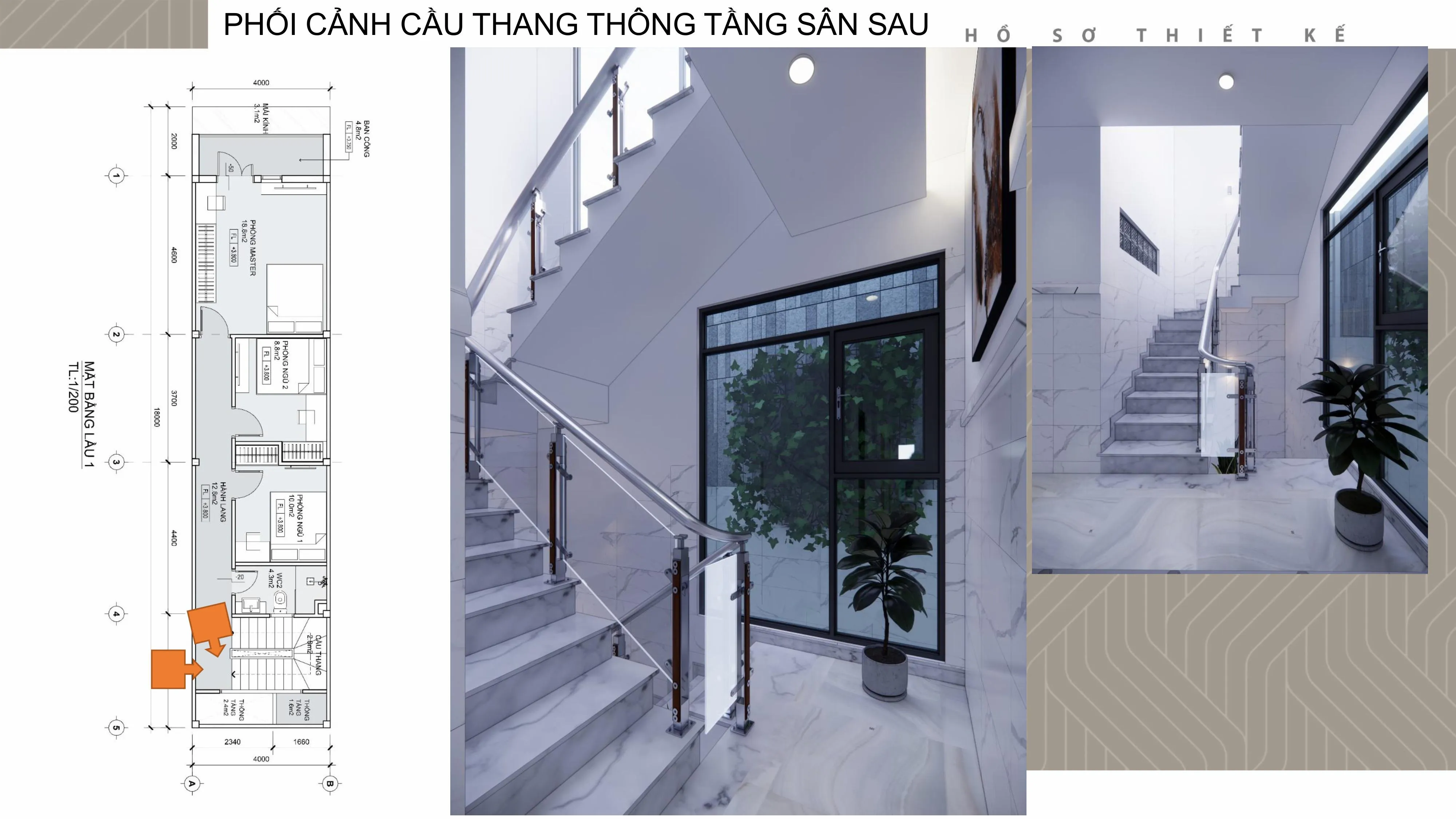 Nhà phố 2 tầng - Anh Hiền