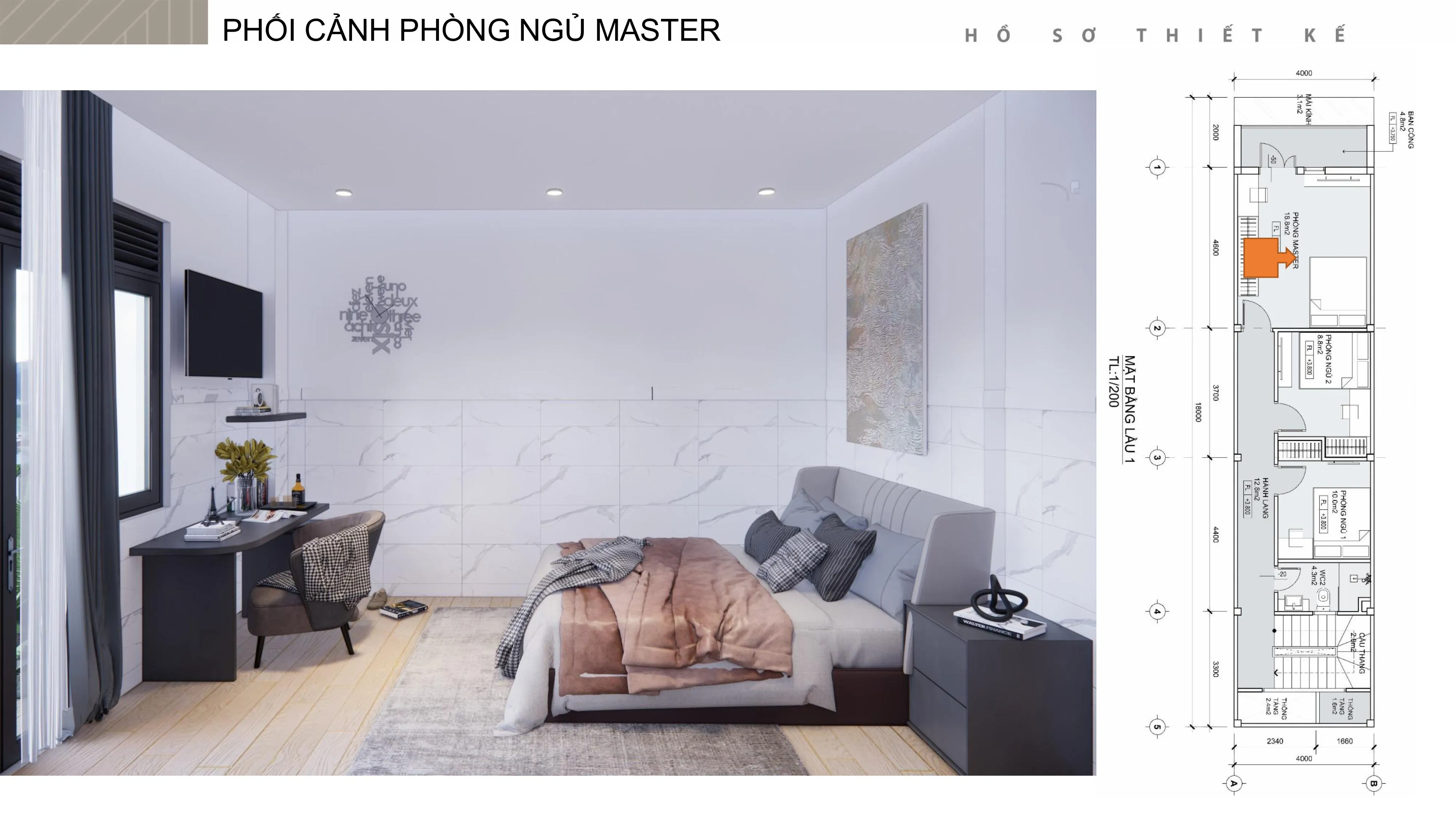 Nhà phố 2 tầng - Anh Hiền