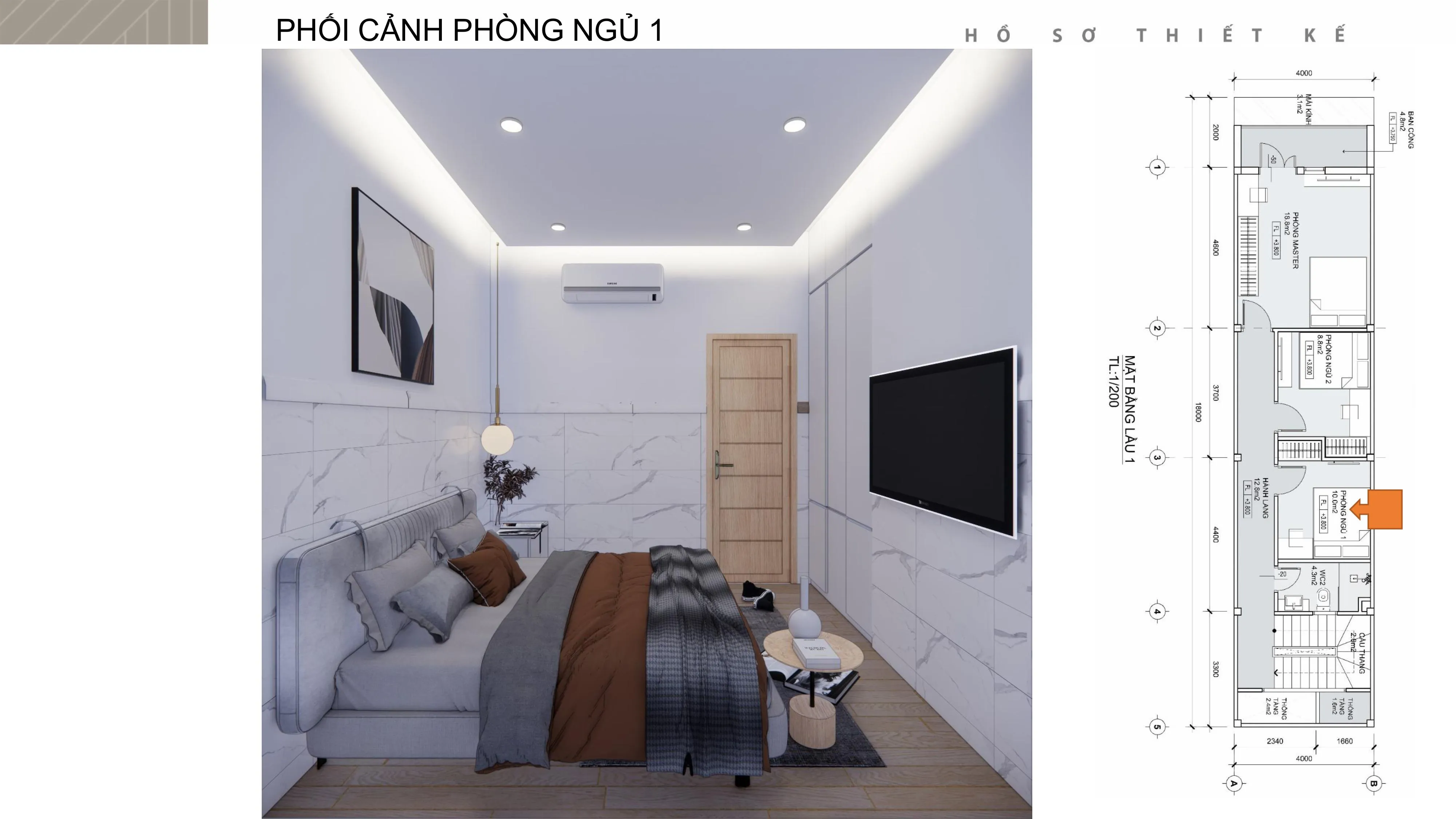 Nhà phố 2 tầng - Anh Hiền