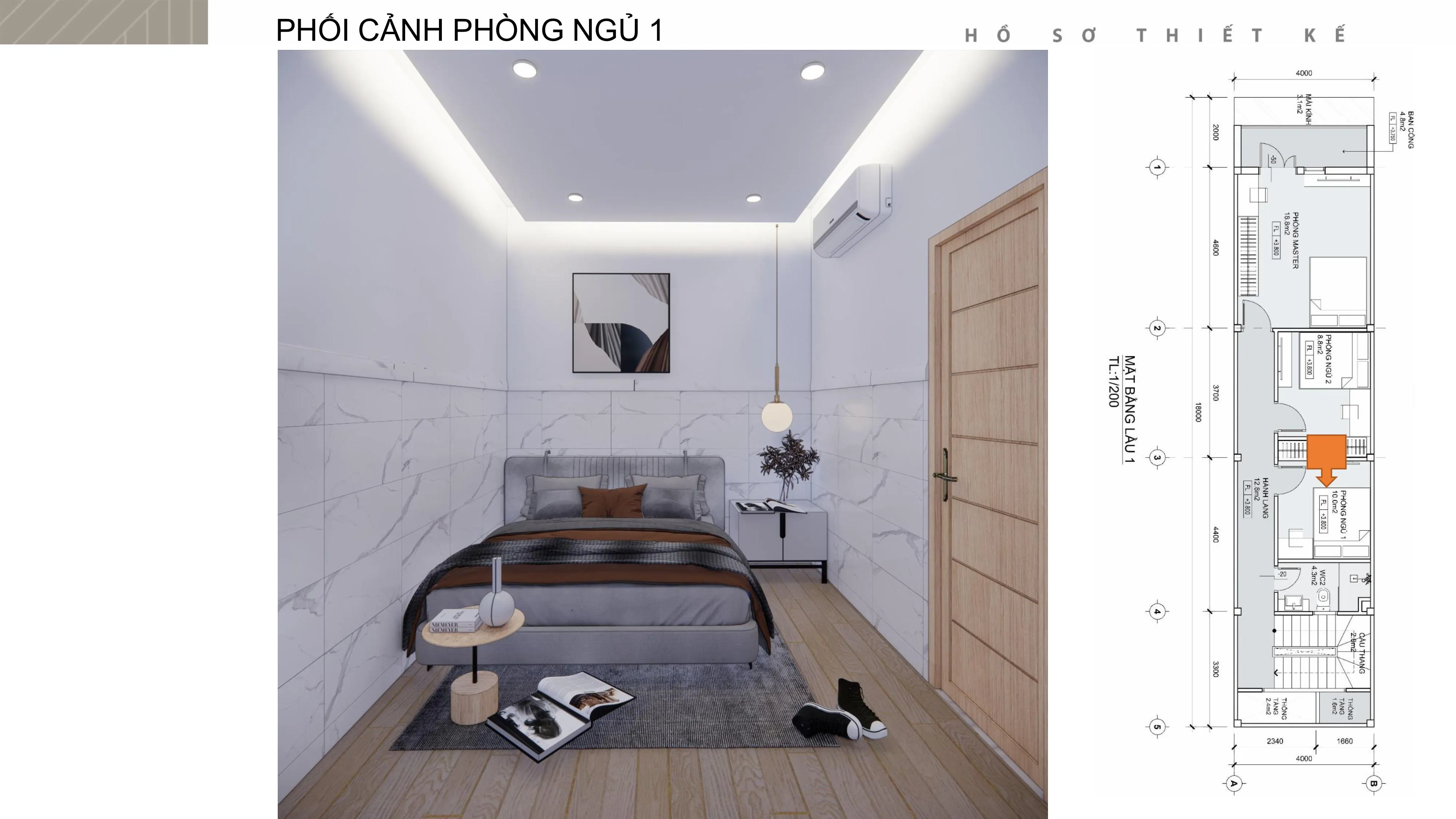 Nhà phố 2 tầng - Anh Hiền