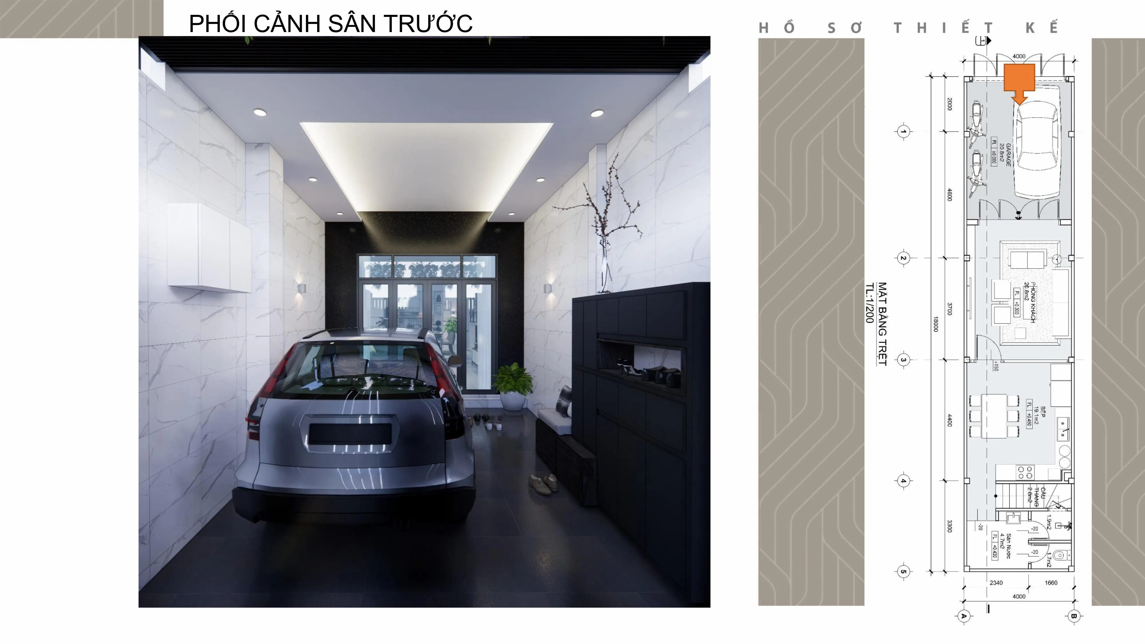 Nhà phố 2 tầng - Anh Hiền