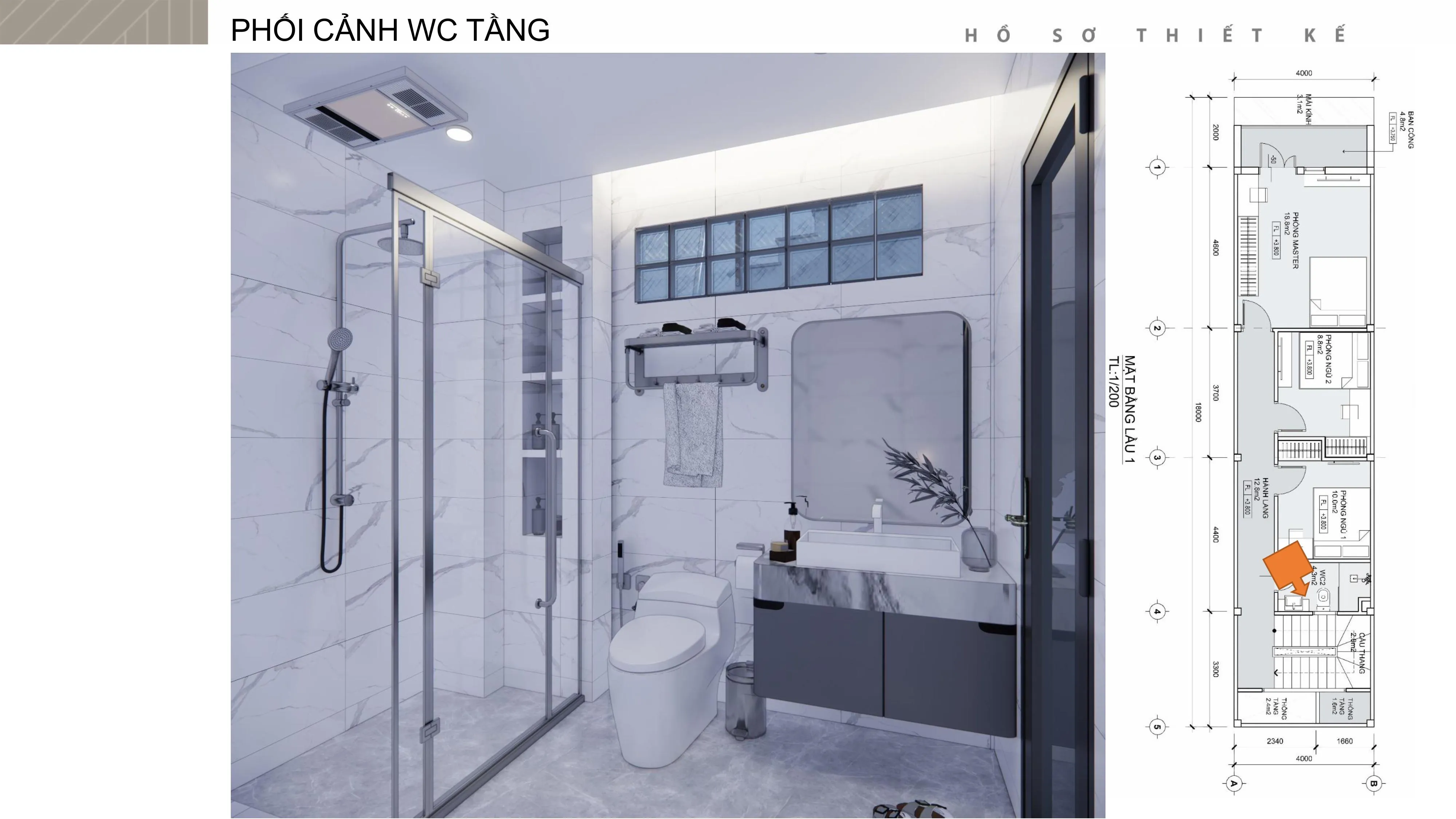 Nhà phố 2 tầng - Anh Hiền