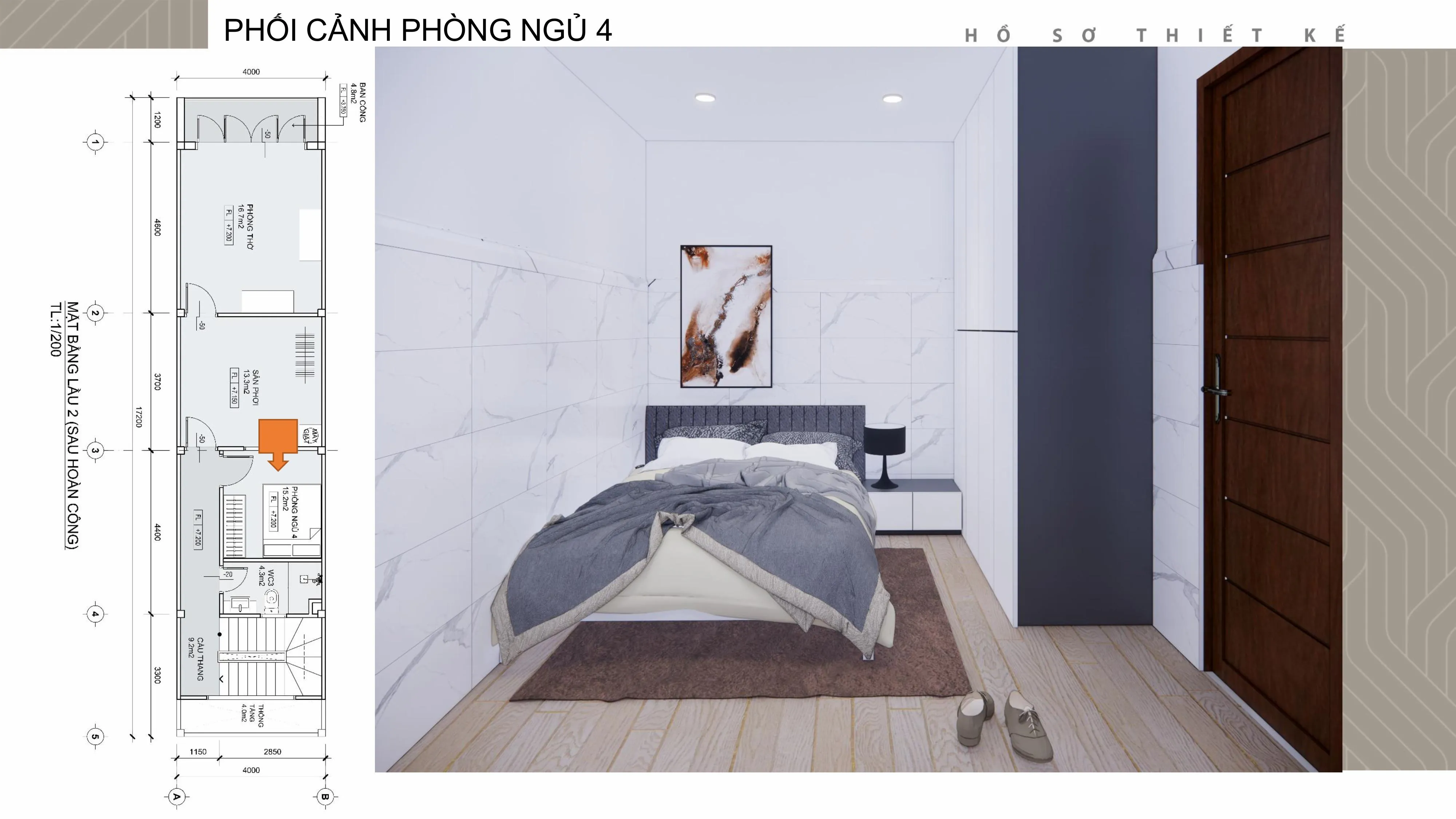 Nhà phố 2 tầng - Anh Hiền
