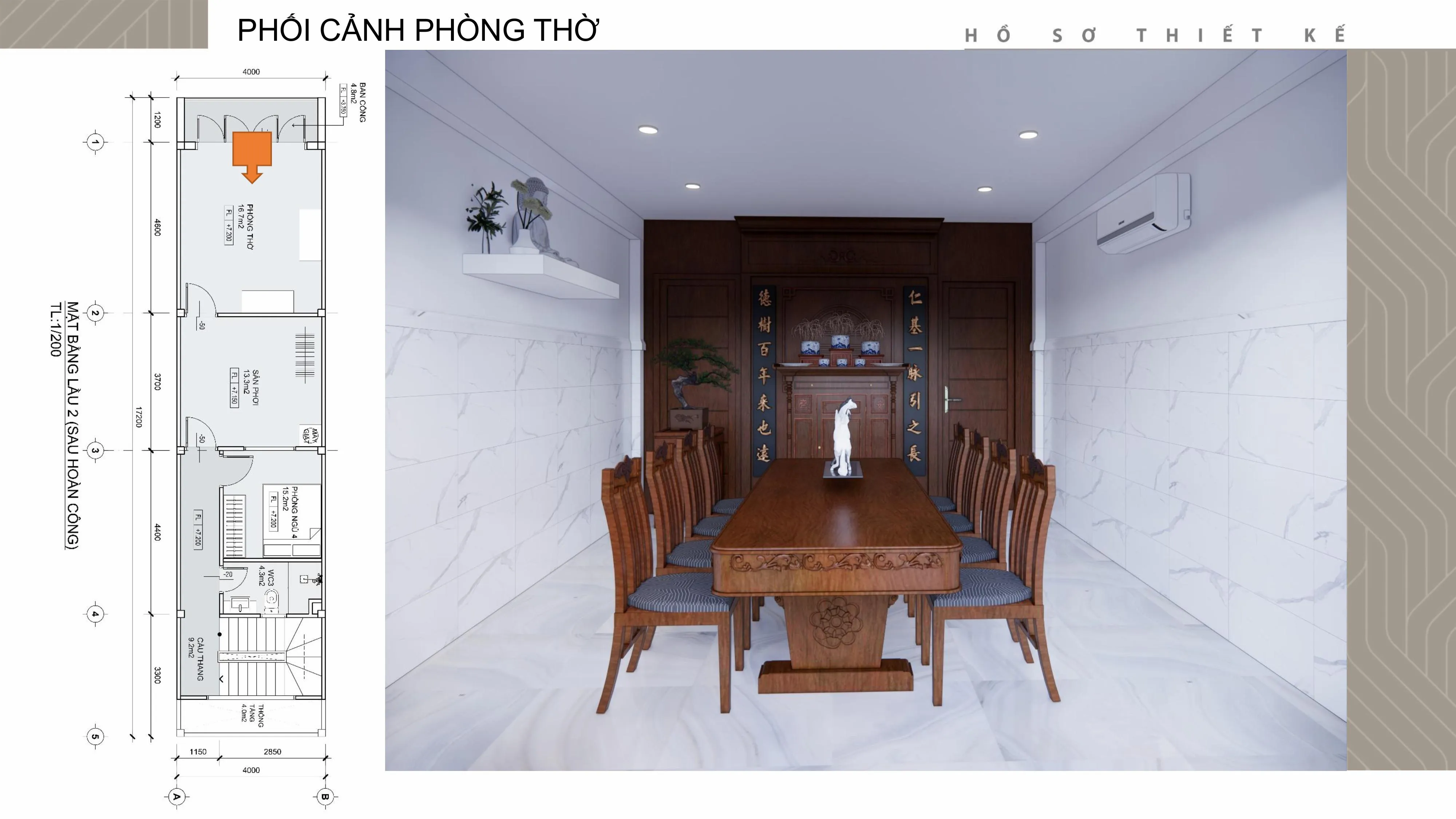 Nhà phố 2 tầng - Anh Hiền
