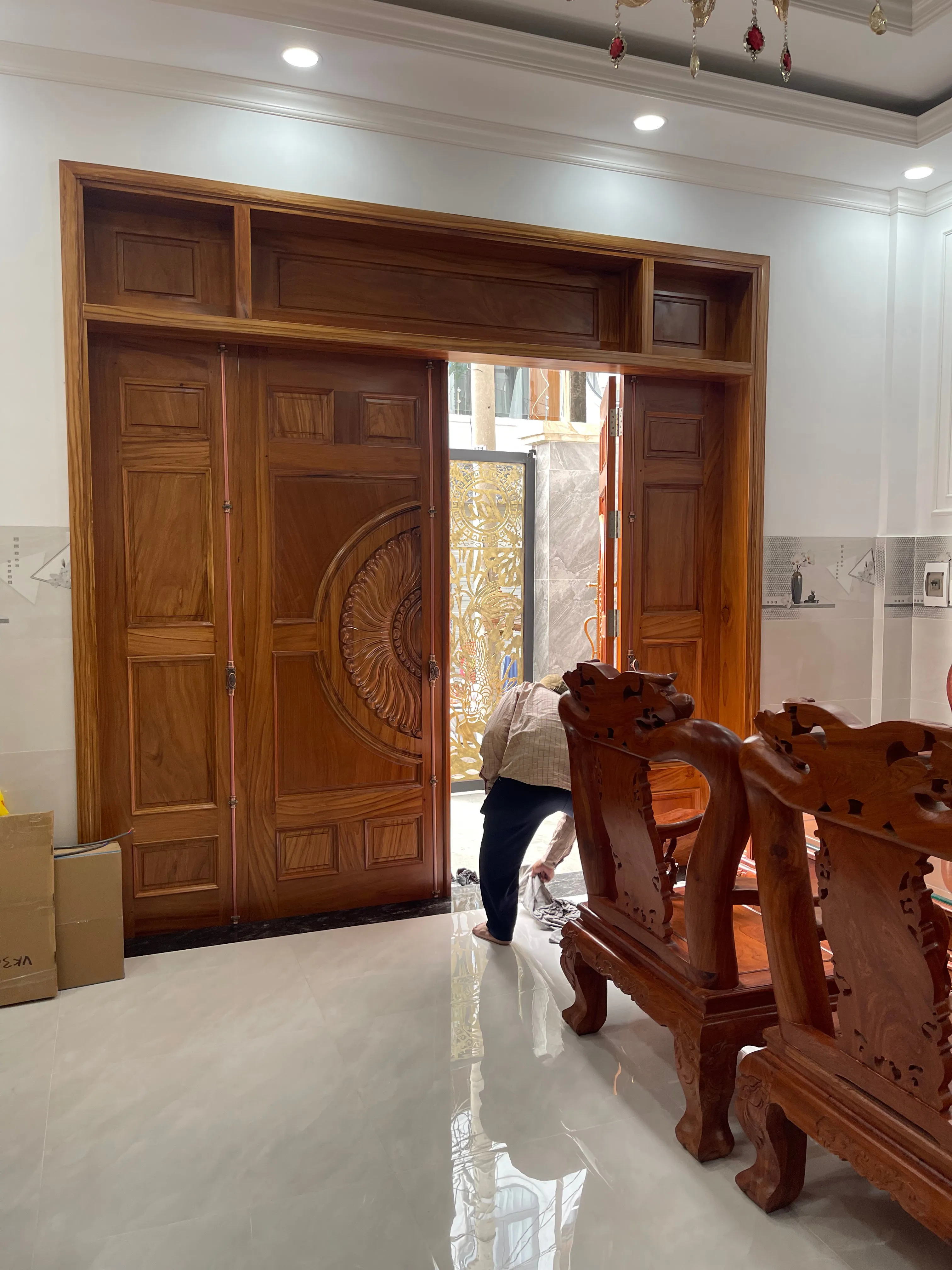 Thi công nhà liền kề