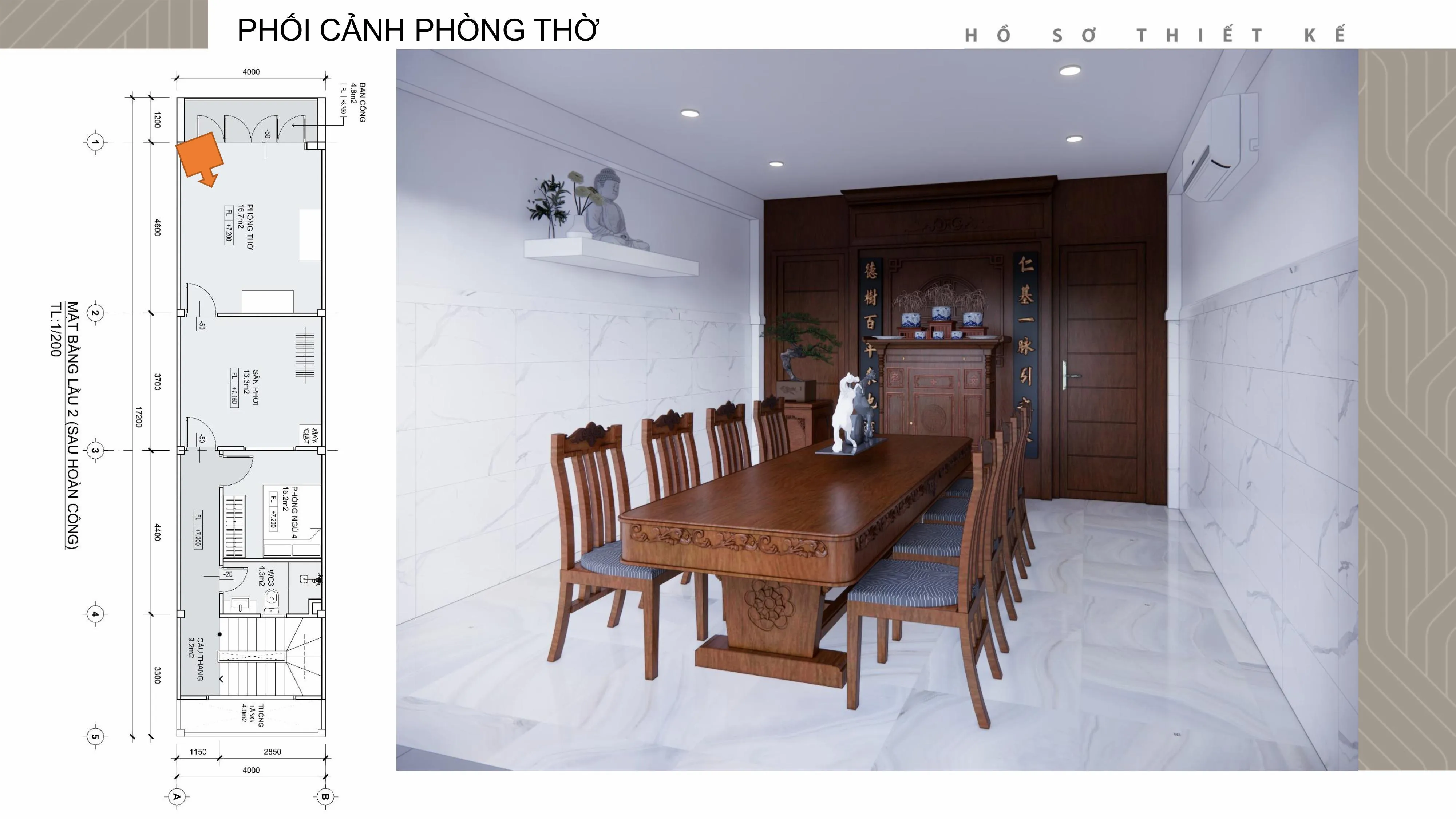 Nhà phố 2 tầng - Anh Hiền