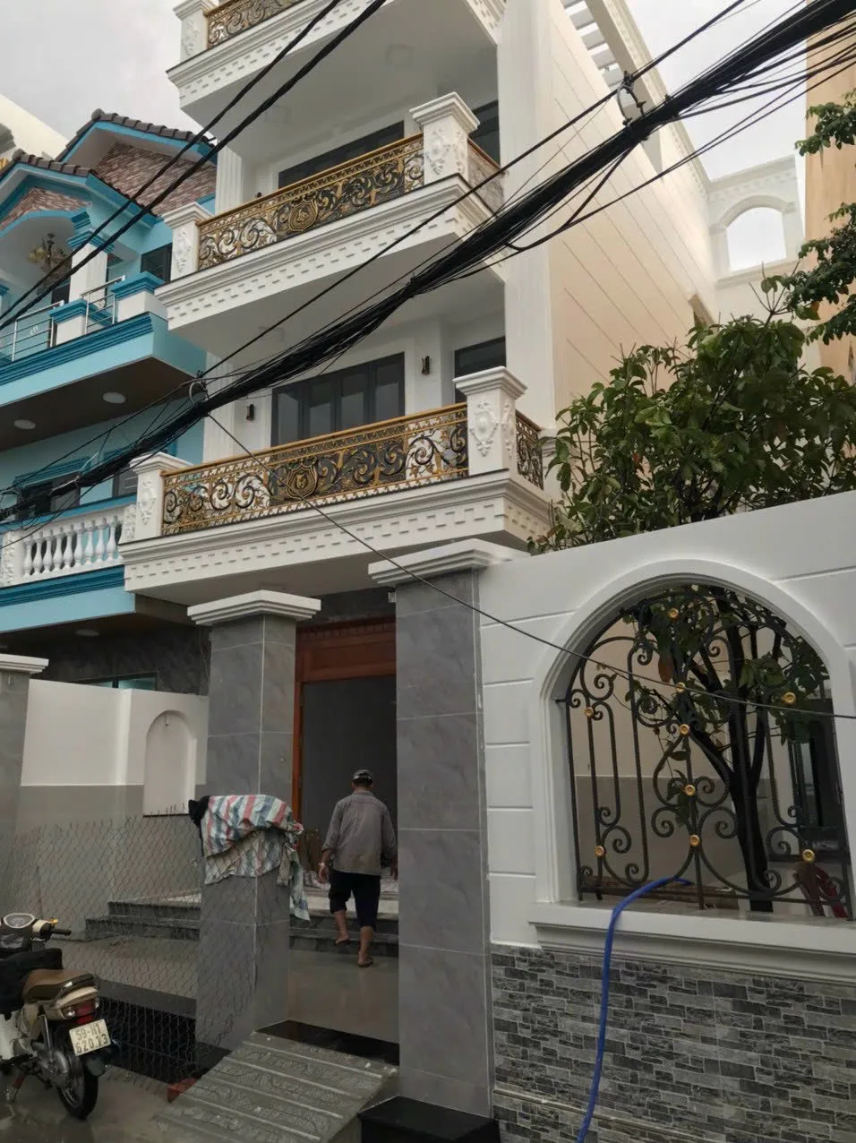 Thi công nhà liền kề