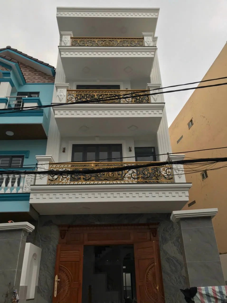 Thi công nhà liền kề