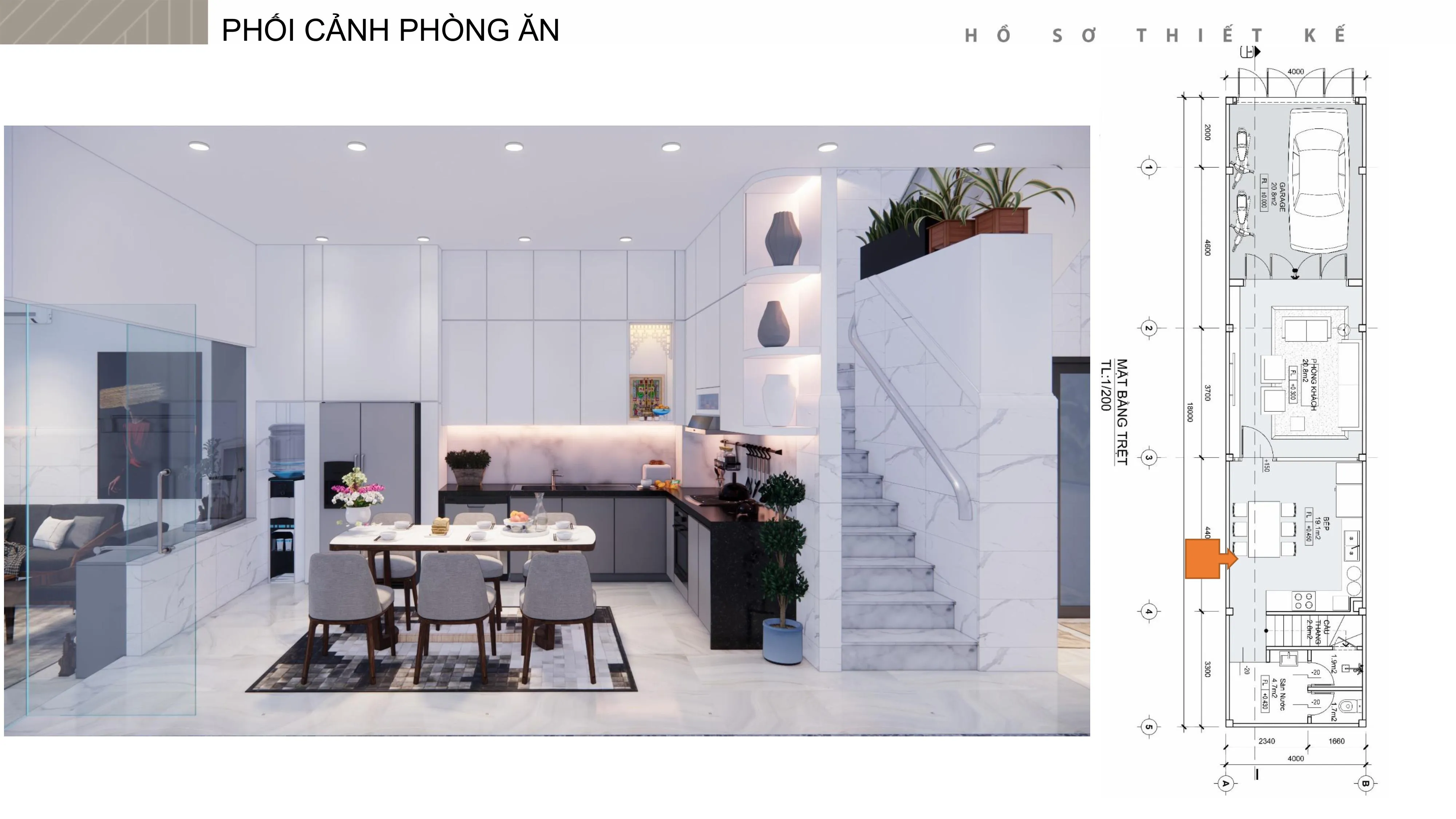 Nhà phố 2 tầng - Anh Hiền