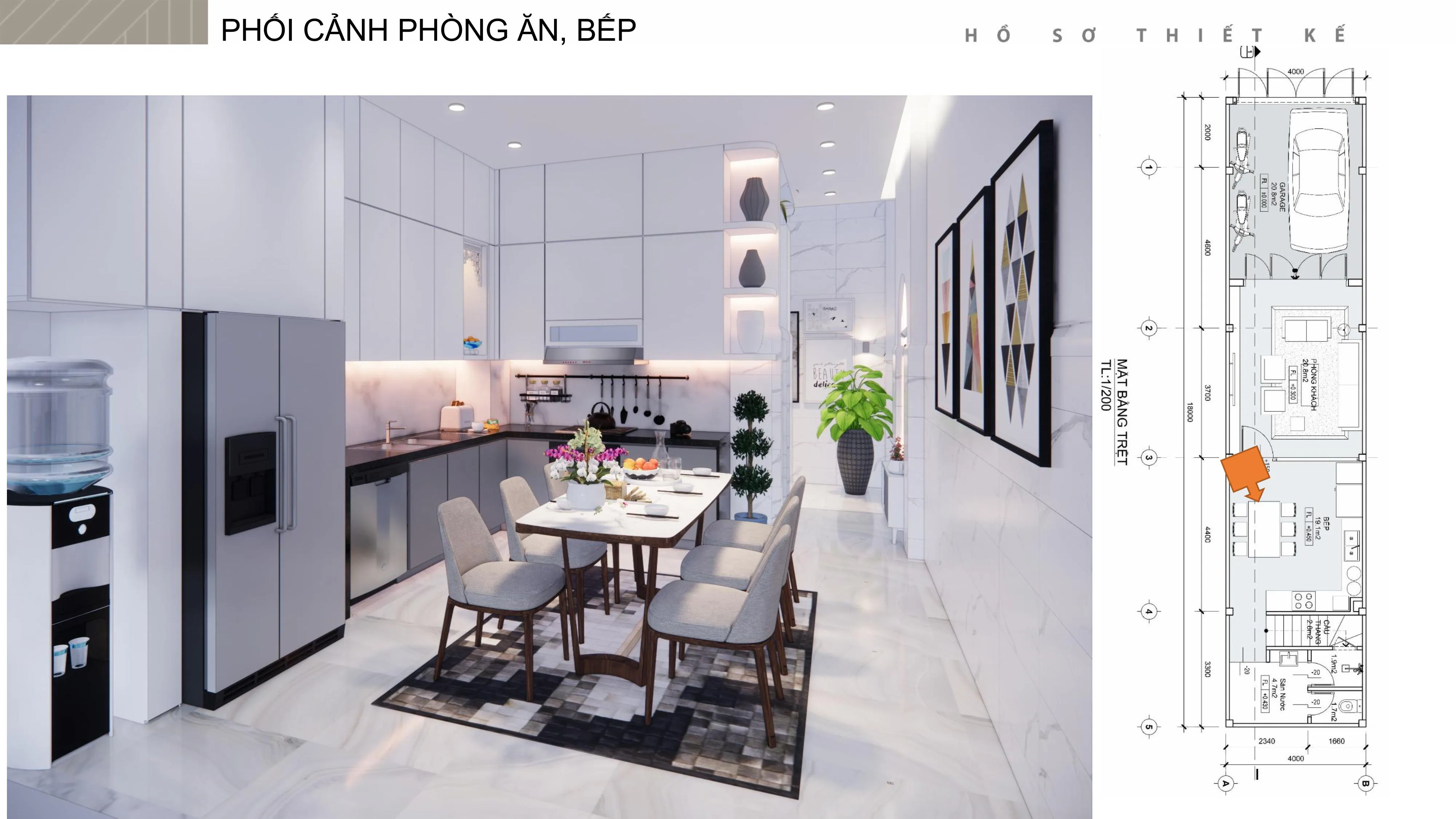 Nhà phố 2 tầng - Anh Hiền