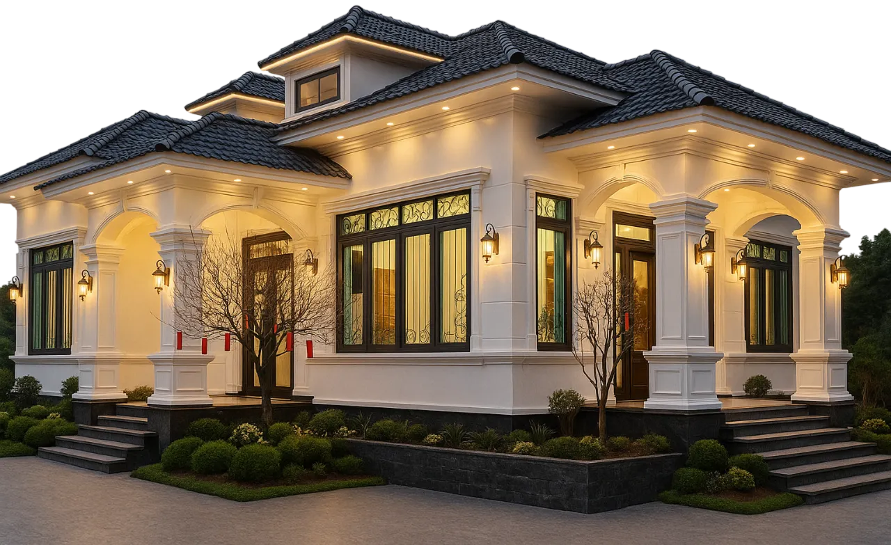 Neoclassical Japan Roof